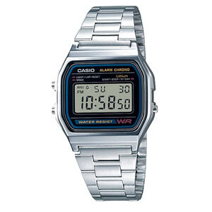 Casio A158WA Series | Unisex Digital Watch | Vintage | WR | 100 SEC Stop Watch